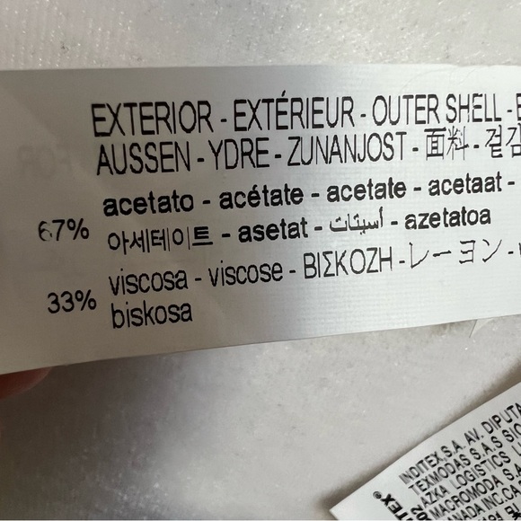 COPY - Zara Limited Edition Oyster White Flowing Blazer Size XS 8344 583 251 - Picture 13 of 15